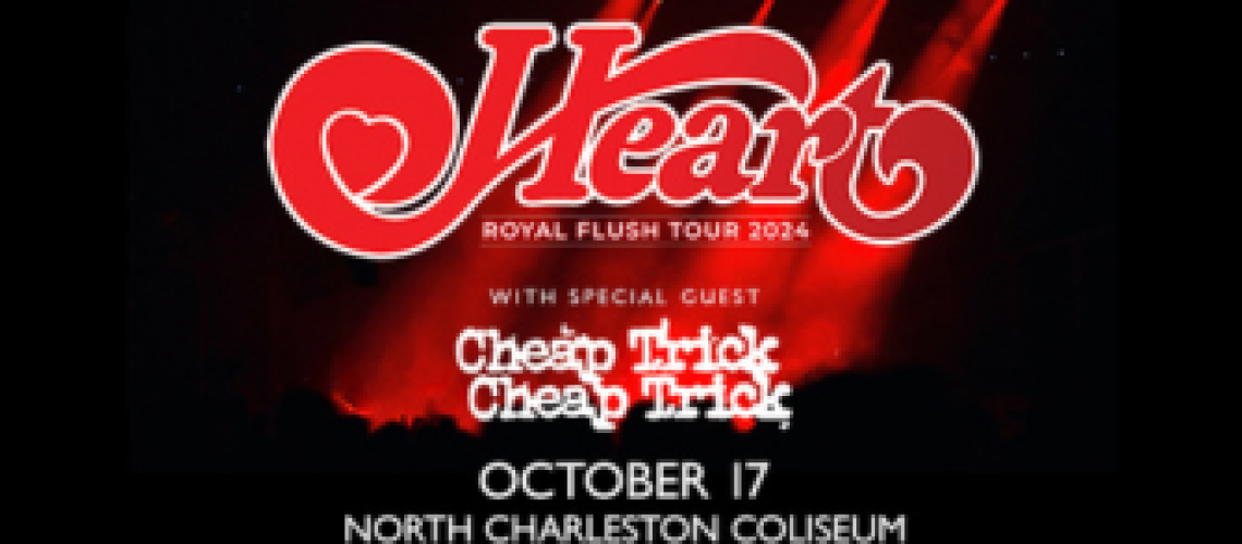 Heart Royal Flush Tour with Cheap Trick